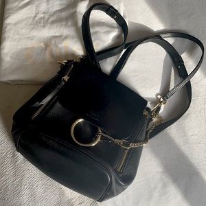 CHLOE FAYE BACKPACK BLACK LARGE